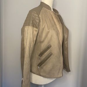 H&M Faux Leather/Suede Jacket
